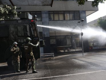 Suspenden clases en el Instituto Nacional, tras incidentes de los últimos días