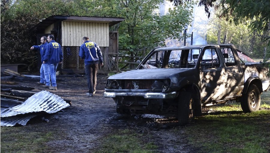 Nuevo atentado incendiario en La Araucanía, esta vez contra un fundo en Lautaro