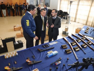 PDI logra la mayor incautación de armas y munición de guerra a nivel nacional