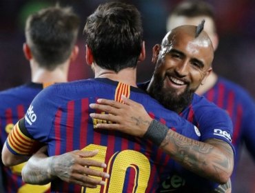 Vidal elogió a Lionel Messi y recordó final de Copa América 2015