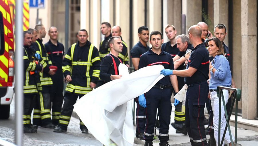 Ocho heridos leves dejó explosión registrada en la ciudad francesa de Lyon