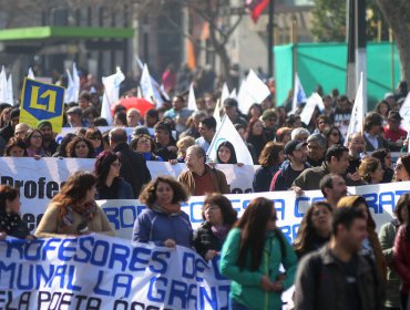 Colegio de Profesores anuncia paro nacional para la próxima semana