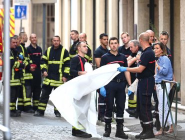 Ocho heridos leves dejó explosión registrada en la ciudad francesa de Lyon