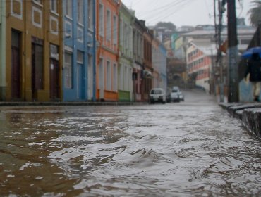 60 milímetros de lluvia se esperan para esta semana en la región de Valparaíso