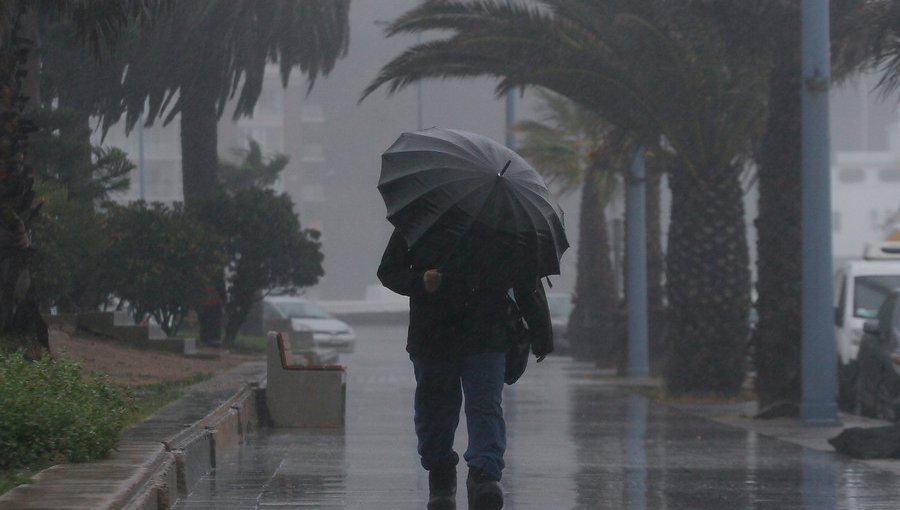 Municipio de Viña del Mar pidió a vecinos que "adopten medidas" ante sistema frontal