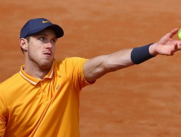 Nicolás Jarry ya conoce el horario para enfrentar a Del Potro en Roland Garros