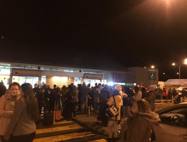 Aeropuerto de Punta Arenas fue evacuado por falso aviso de bomba