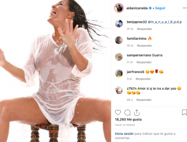 Aída Nizar burló la censura de Instagram con sensual fotografía