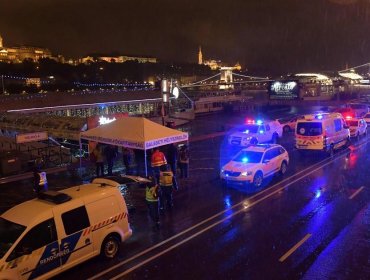 Siete personas murieron tras hundirse un barco en el Danubio en su paso por Hungría