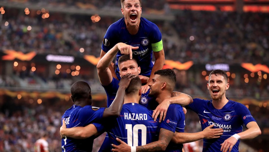 Chelsea goleó 4-1 al Arsenal y se coronó campeón de la Europa League