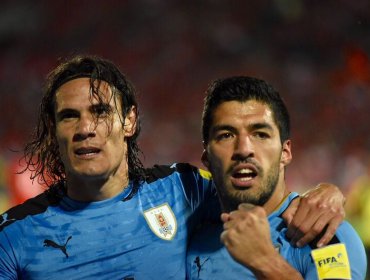 Cavani y Suarez lideran nómina de Uruguay, rival de Chile en Copa América