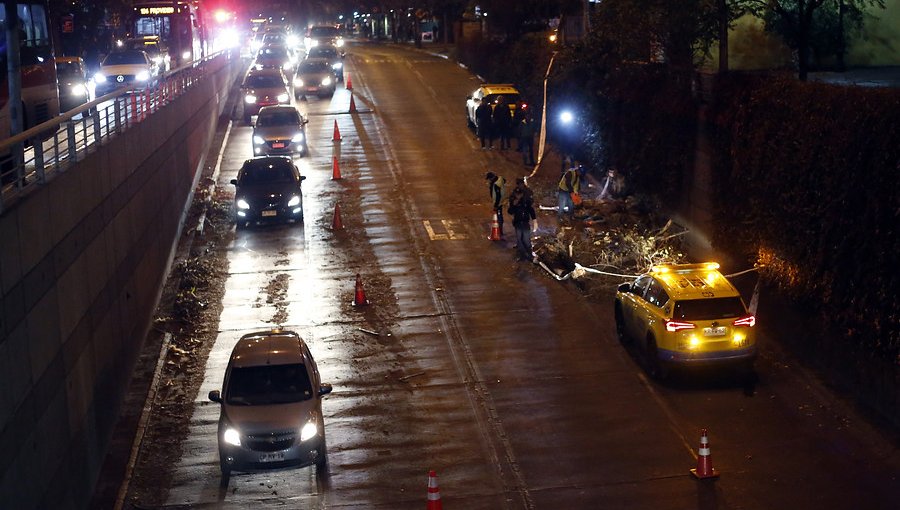 Tormenta eléctrica deja a 40.839 clientes sin electricidad en la región Metropolitana