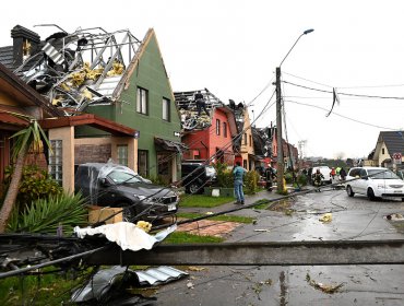 Sistema frontal en el Biobío: 370 casas dañadas, 28 lesionados y una mujer fallecida