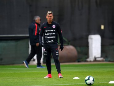 Tras más de un año, Eduardo Vargas se sumó a los entrenamientos de la Roja