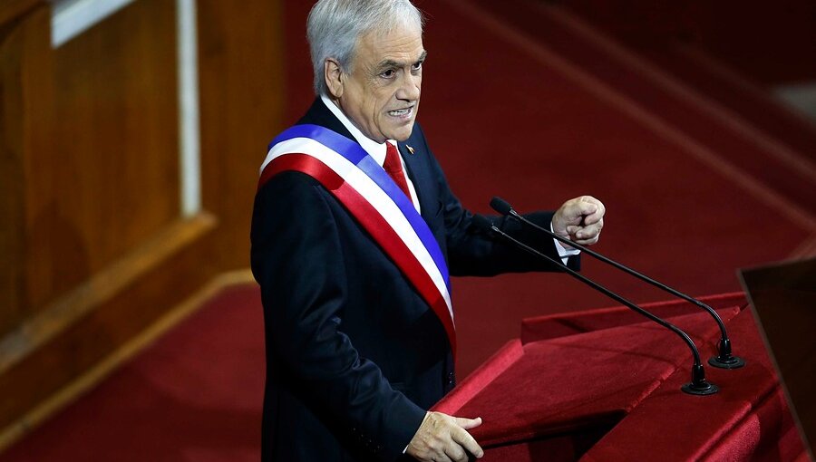 Piñera en Cuenta Pública: "La dictadura de Venezuela tiene que terminar con elecciones libres"