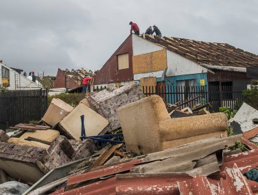 Mantienen Alerta Amarilla en provincias del Biobío y Concepción tras paso de tornado y trombas