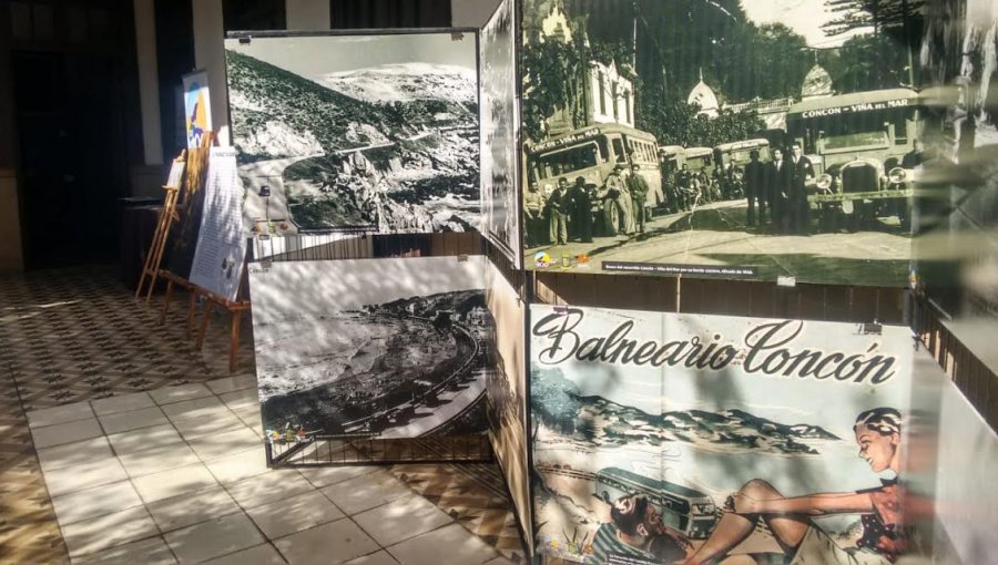 Museo de Quillota inauguró exposición "Historia del camino costero Concón - Viña del Mar"