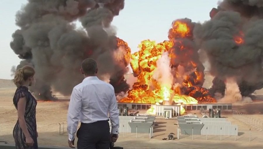 Una explosión durante el rodaje de «Bond 25» deja un herido