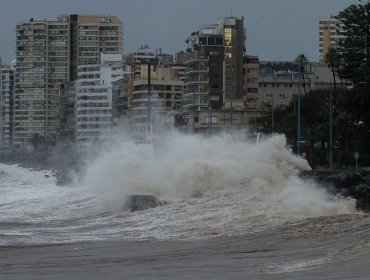 Armada extiende alerta de marejadas que se registrarán entre el Golfo de Penas y Arica