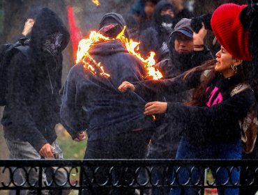 Intendenta entregó balance de la marcha de profesores: 70 detenidos durante la manifestación