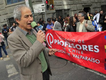 Profesores anuncian marcha para este martes: Esta vez por calles de Valparaíso