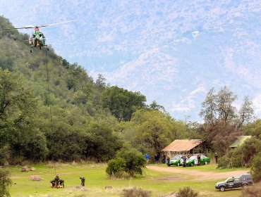 Dos turistas fueron rescatados desde el cerro Chicauma de Lampa