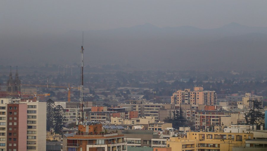 Se mantiene la alerta ambiental en la región Metropolitana por mala calidad del aire