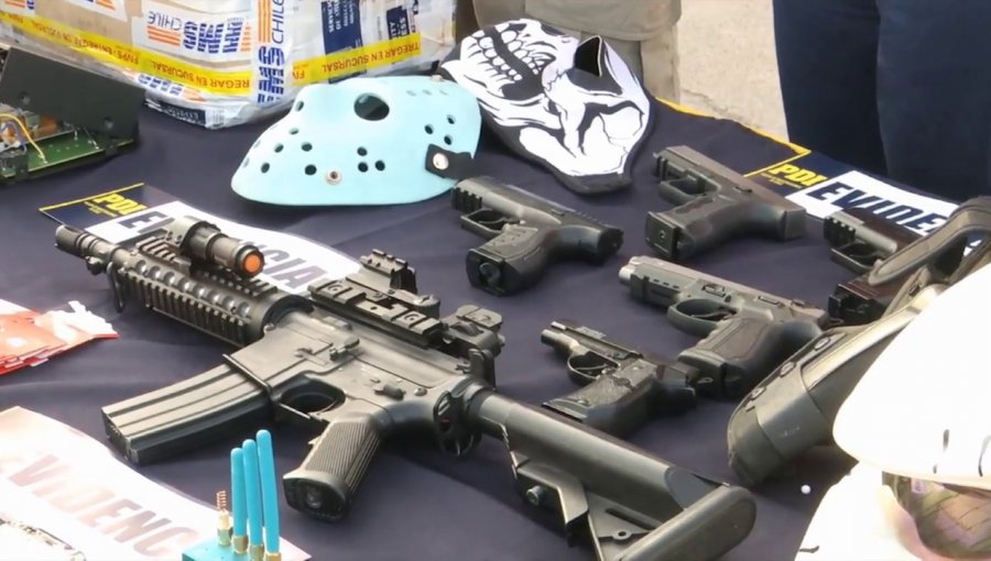 Condenan a tres años de cárcel a integrante de banda por el delito de tráfico de armas