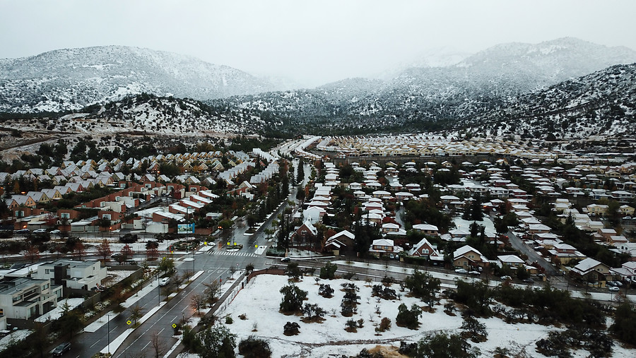 CGE activa plan preventivo por pronóstico de nieve en las regiones Metropolitana y de O'Higgins