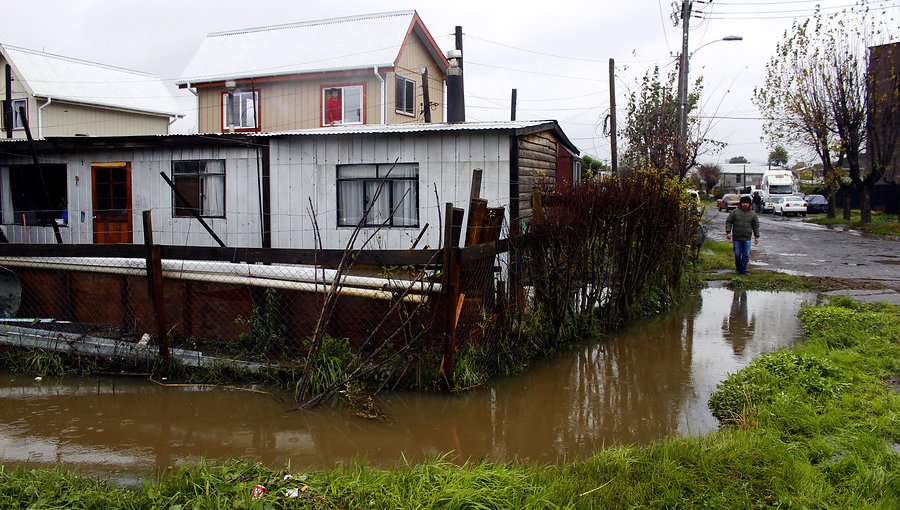 Onemi Biobío informó que lluvias provocaron daños en 250 casas de la región