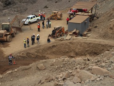 Confirman un minero muerto, uno rescatado y otro aún desaparecido en Tocopilla