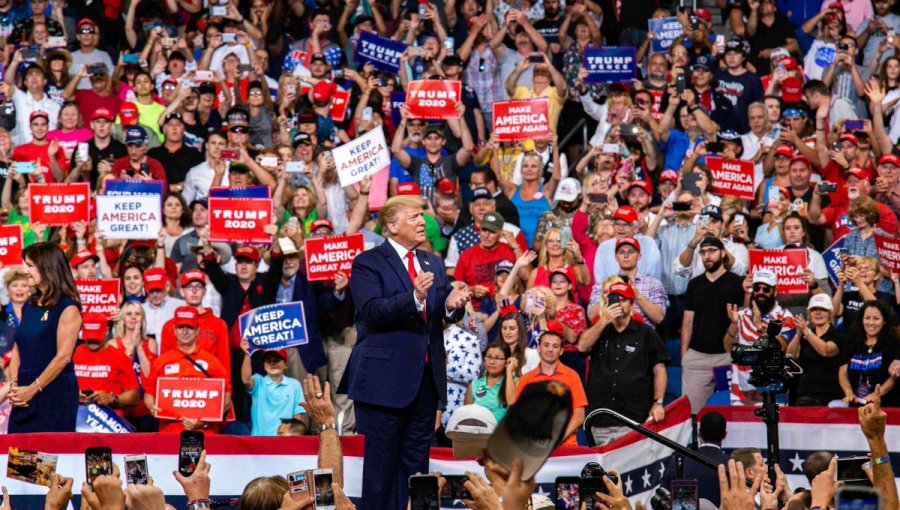 Donald Trump lanzó oficialmente su campaña para la reelección presidencial