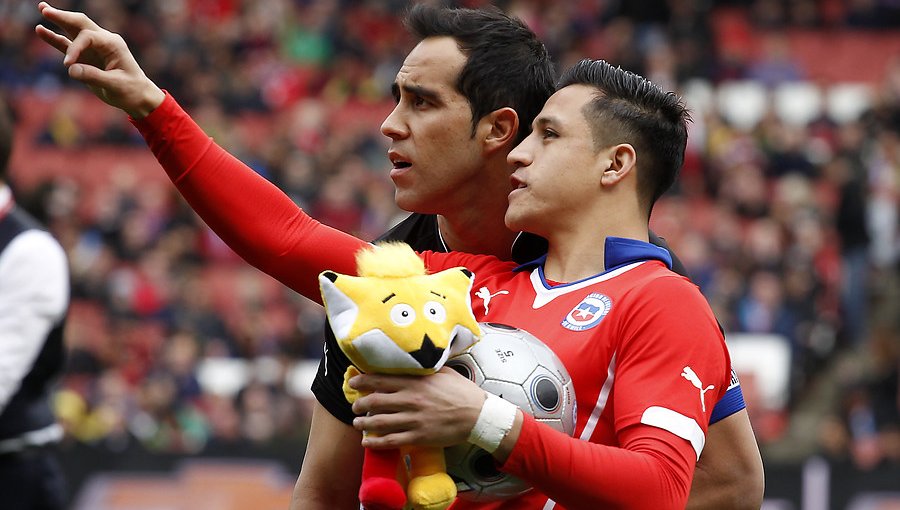 Claudio Bravo alentó a Alexis Sánchez a través de redes sociales