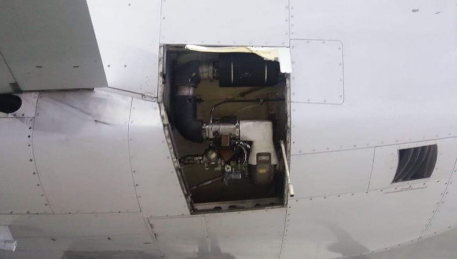 Latam confirmó que fuselaje que cayó en Pudahuel era de uno de sus aviones