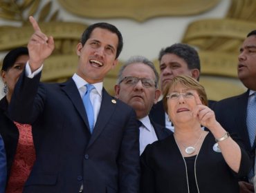 Guaidó destaca visita de una "preocupada" Bachelet y asegura que ella "es parte de sanar las heridas"