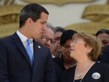 Guaidó tras reunión con Bachelet: "Está insistiendo en la liberación de los presos políticos"