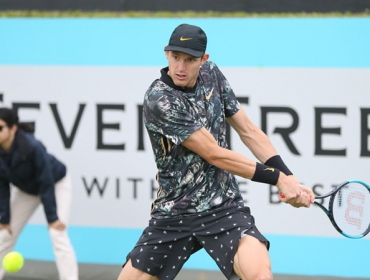 Nico Jarry debutó en Eastbourne con sólido triunfo ante Pablo Cuevas