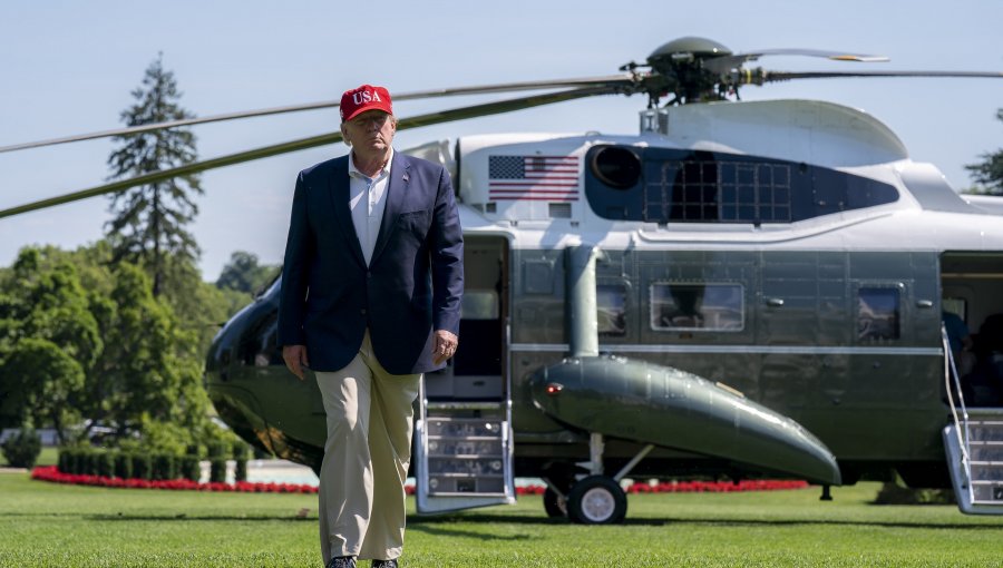 Trump amenaza a Irán con una "fuerza abrumadora" si ataca a Estados Unidos