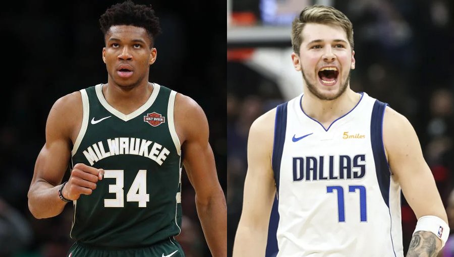 Antetokounmpo y Doncic, mejor jugador y mejor novato de la temporada en la NBA