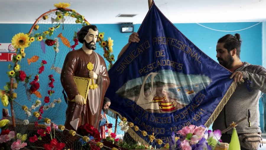 Caletas Portales y El Membrillo lanzaron oficialmente la gran fiesta de San Pedro en Valparaíso