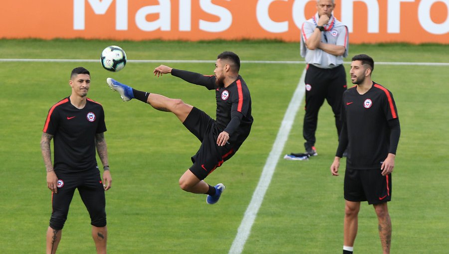 La Roja entrenó sin problemas y bajo estrictas medidas de seguridad en Sao Paulo