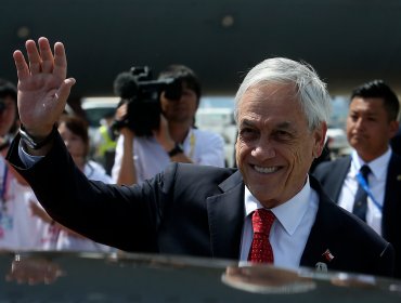 Presidente Piñera llegó a Japón para participar de cumbre del G20