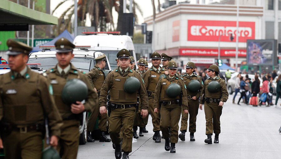 Última ronda masiva de Carabineros deja más de 3.800 detenidos a nivel nacional