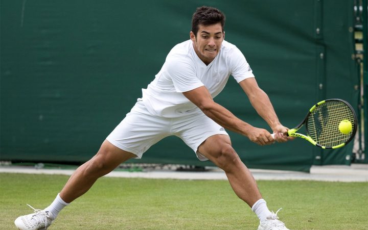 Cristian Garin cayó en su debut en Wimbledon ante el ruso Andrey Rublev