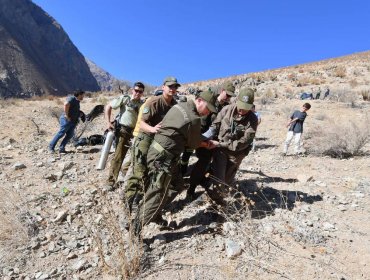 Carabineros asistió a turista que se descompensó en cerro Paihuano