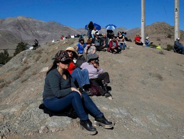 La apacible comuna de Vicuña se revolucionó con masiva llegada de turistas por el eclipse