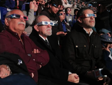 Polo Ramírez se emocionó hasta las lágrimas observando el eclipse de sol