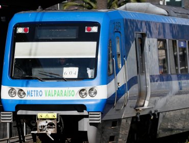 Servicio de Metro Valparaíso estuvo suspendido entre Quilpué y El Salto por atropello en la vía