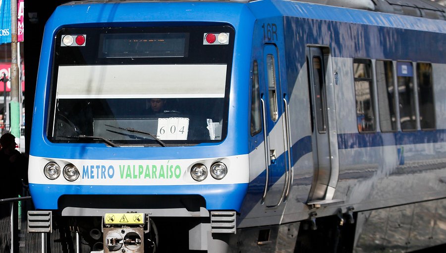 Servicio de Metro Valparaíso estuvo suspendido entre Quilpué y El Salto por atropello en la vía