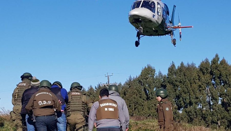 Capturan a los dos acusados de agredir violentamente a carabineros en Frutillar